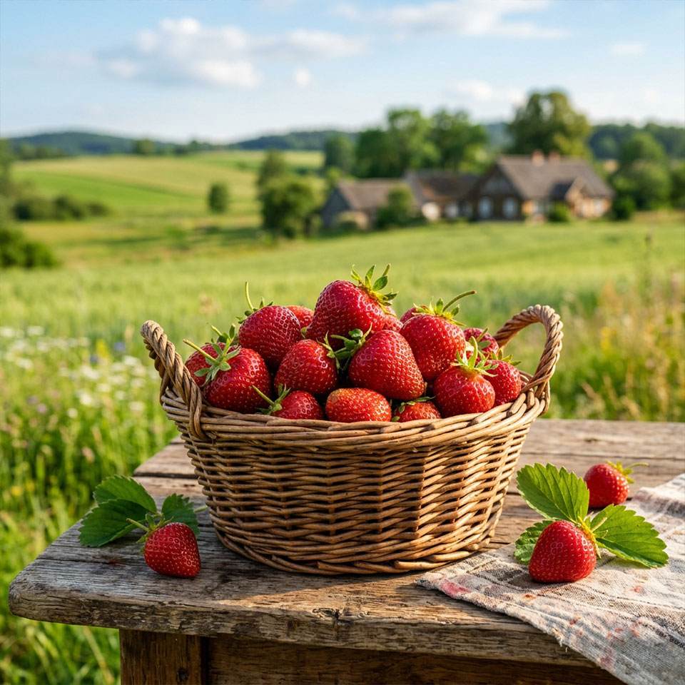 Kaszubskie truskawki promują region.